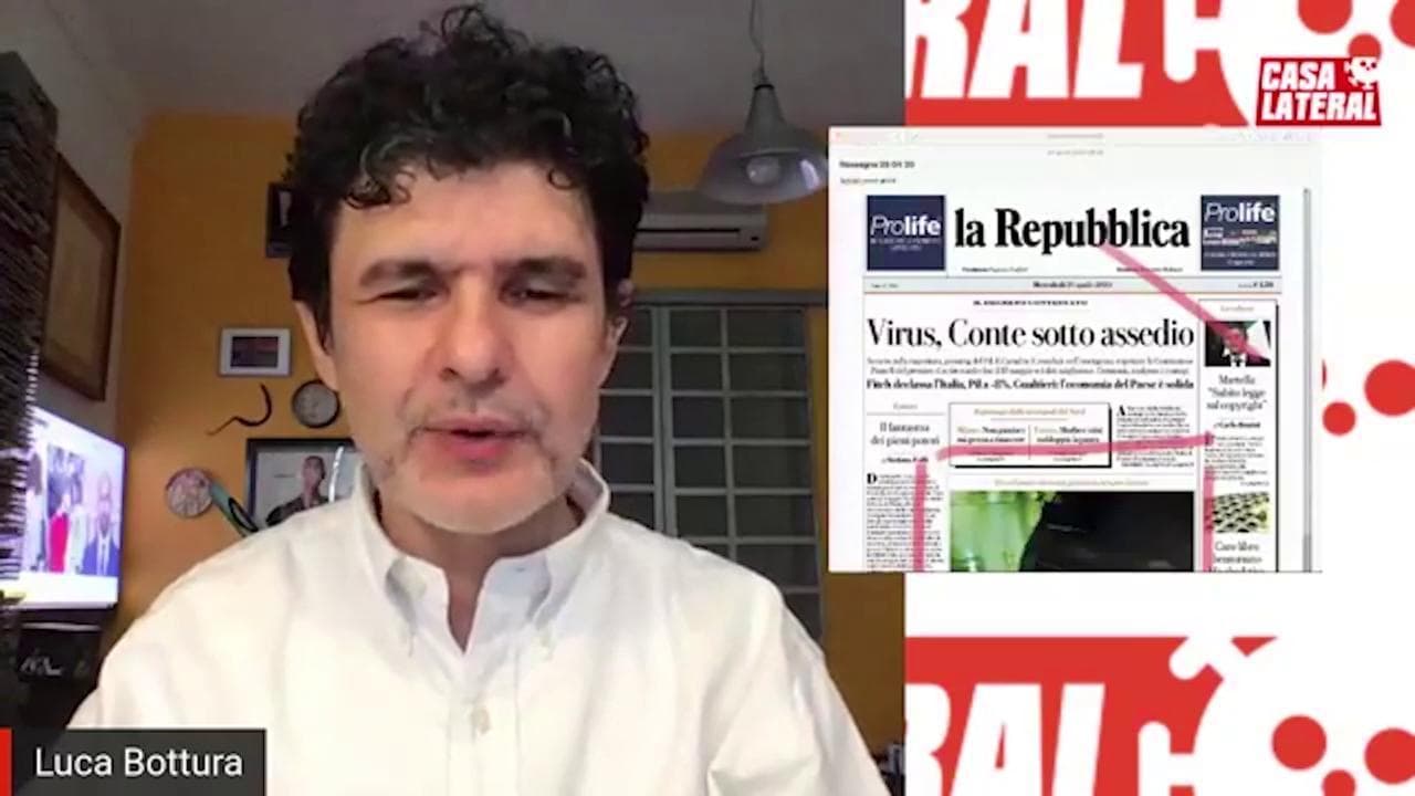 Casa Lateral - Conte, i congiunti e le Regioni, la rassegna stampa di Luca Bottura