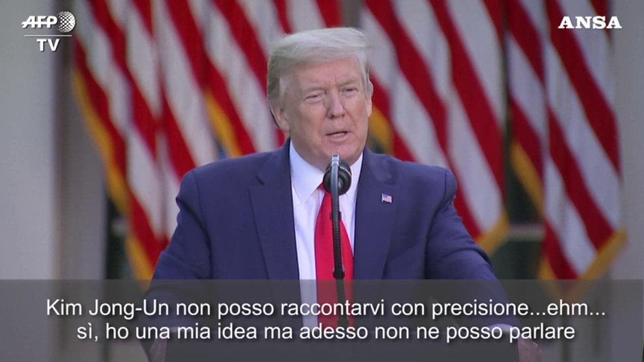 Trump: "Kim Jong-un? Ho una mia idea, ma non posso parlarne ora"