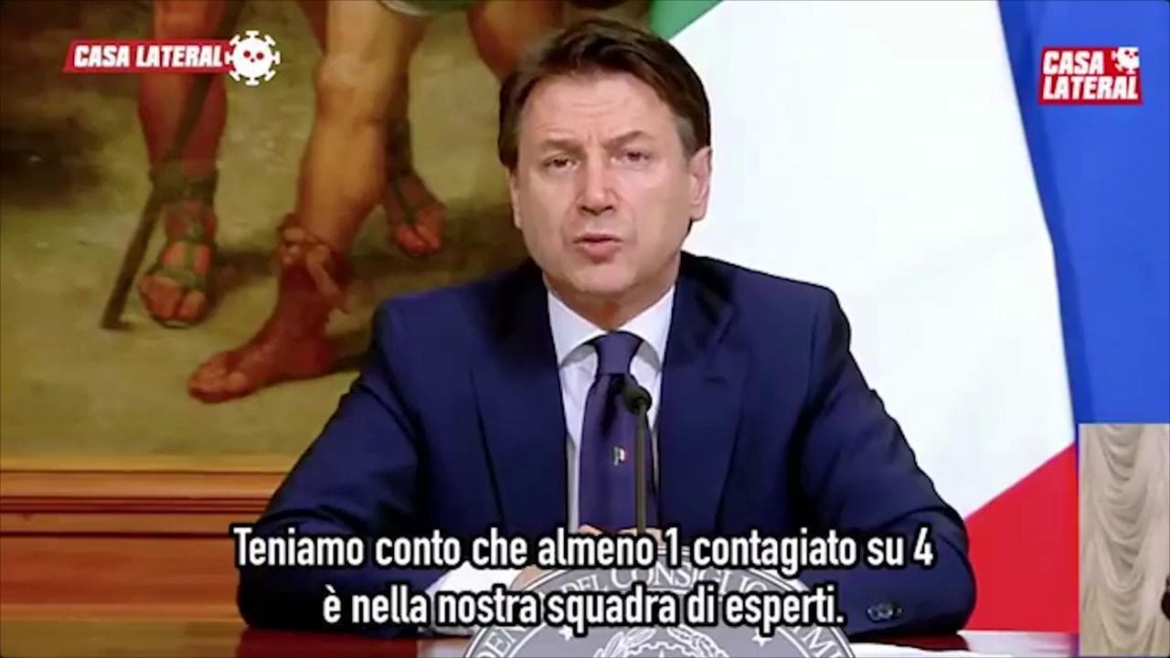 Casa Lateral, Bottura lancia un finto Conte esilarante: Fase 2 con centri massaggio aperti e mascherine a 600 euro