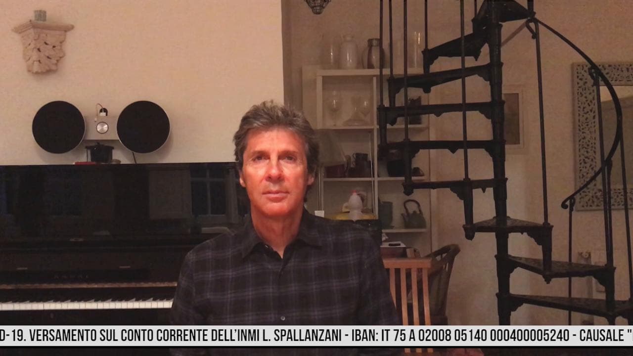 Covid 19, Luca Barbarossa e 'Non è inutile', una canzone per lo Spallanzani