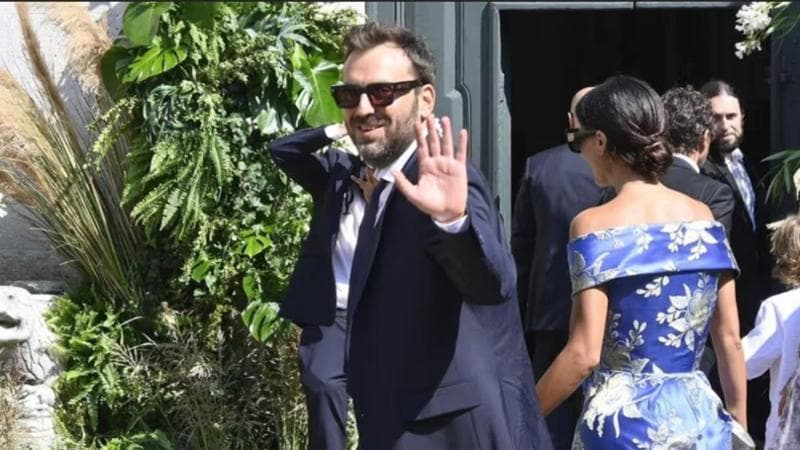 Giorgia Cardinaletti e Cesare Cremonini insieme alle nozze di Pecco Bagnaia: la coppia resiste (e lui se la canta)