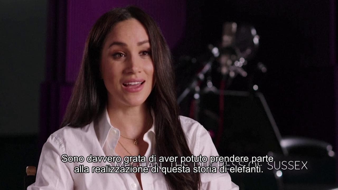 Meghan Markle, prima intervista in tv come voce per Disney. "Conoscere gli elefanti mi ha insegnato molto"