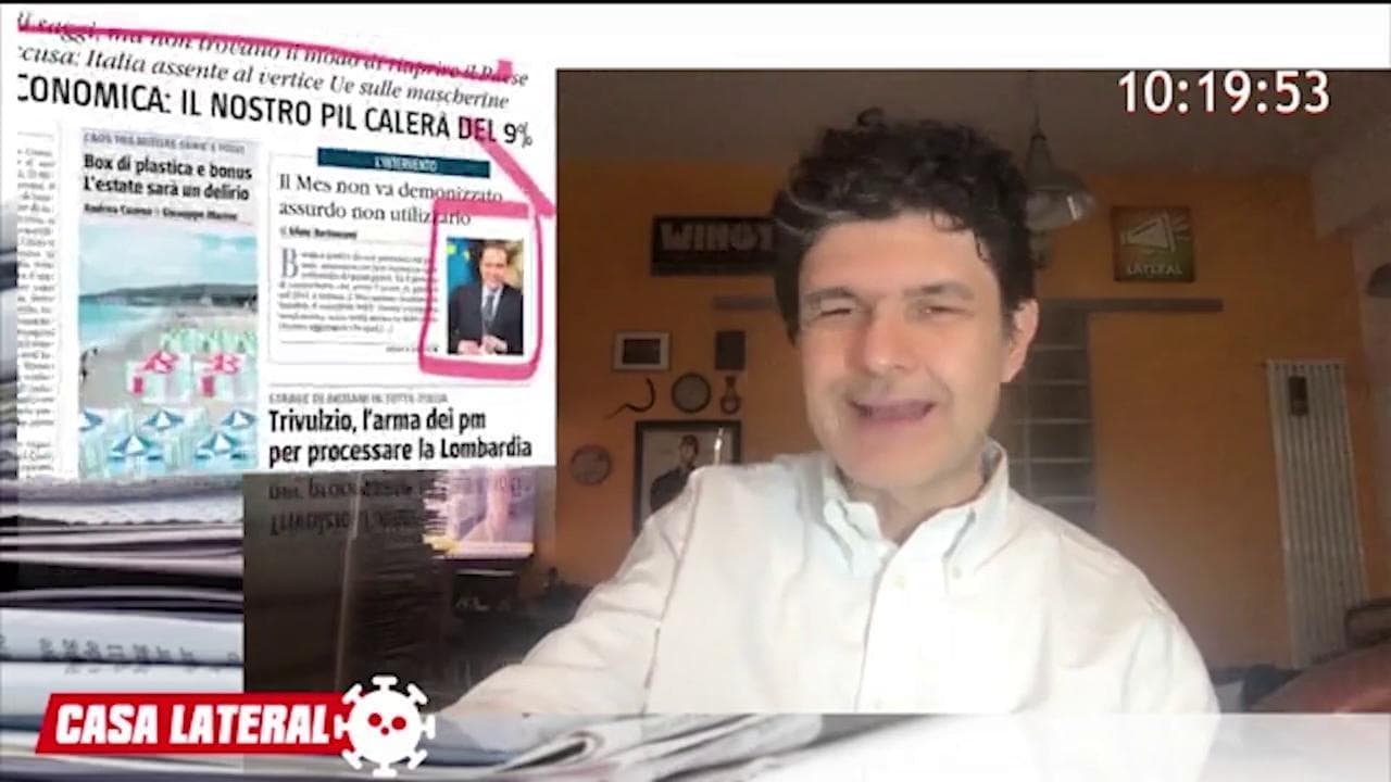 Casa Lateral, Bottura (stupito) dà ragione al Giornale: "Conte su Covid, 300 cervelloni e nessuno decide"