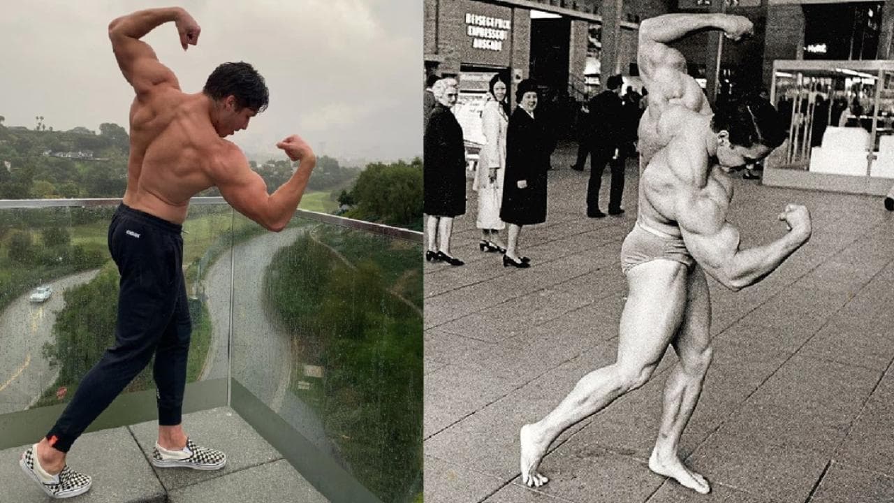 Il figlio di Schwarzenegger mostra i muscoli ed è identico al padre
