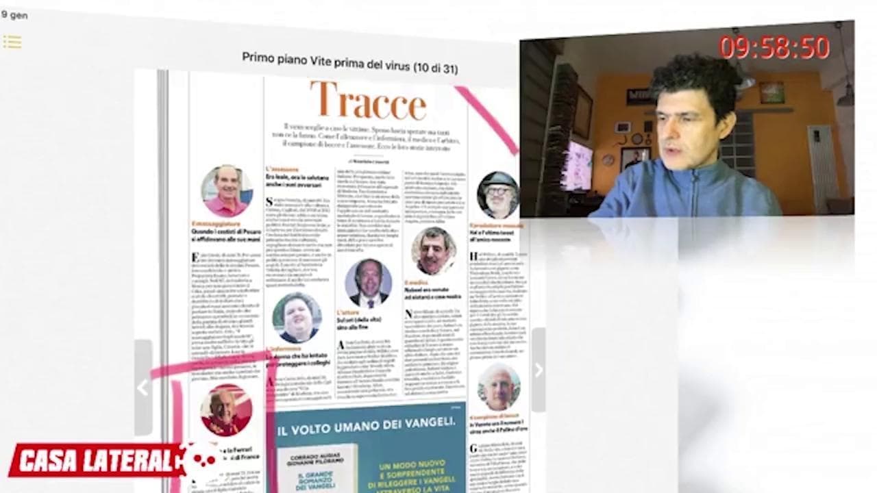 Casa Lateral, la rassegna stampa di Bottura extra coronavirus: "Porti chiusi, ponte crollato, minacce alla stampa"