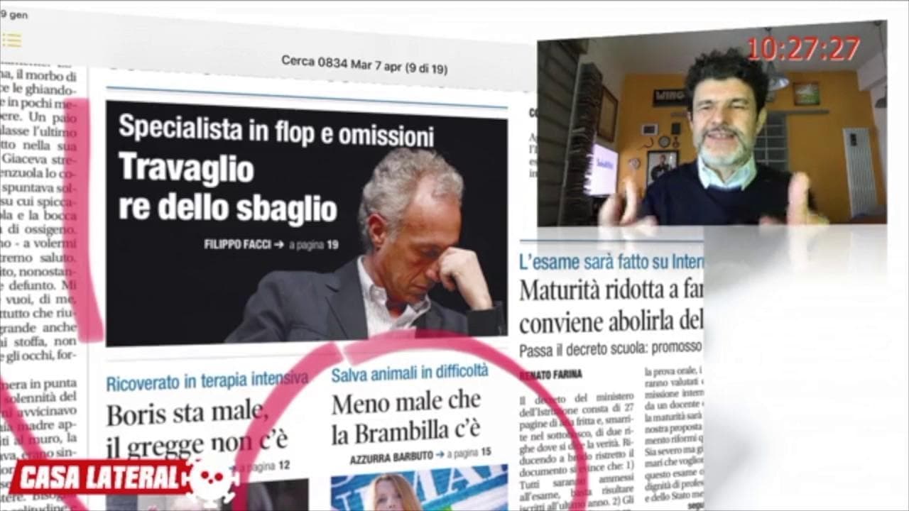 Casa Lateral, la rassegna stampa di Bottura: il meglio dei giornali "satirici"