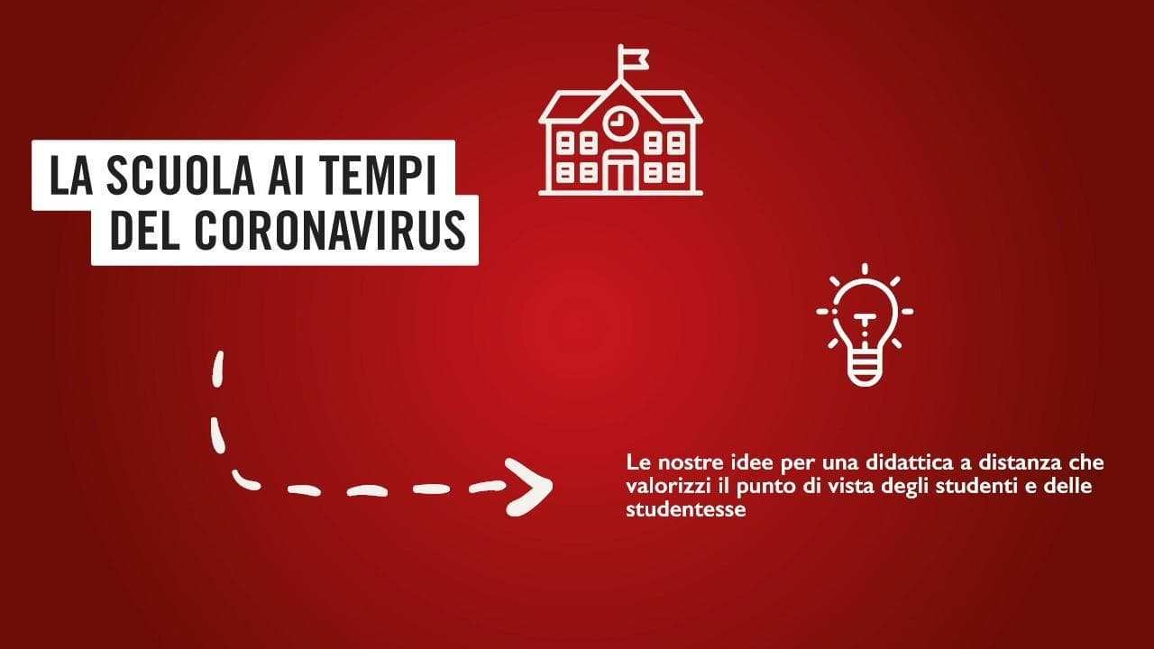 Scuola online e lezione a distanza, dite la vostra