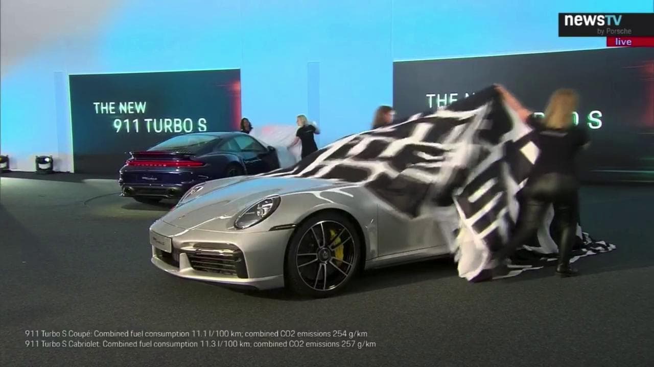 Porsche 911 Turbo S, la supercar è servita