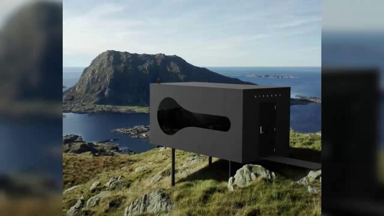 Norvegia, come nel nido di un uccello: il rifugio con vista sui fiordi