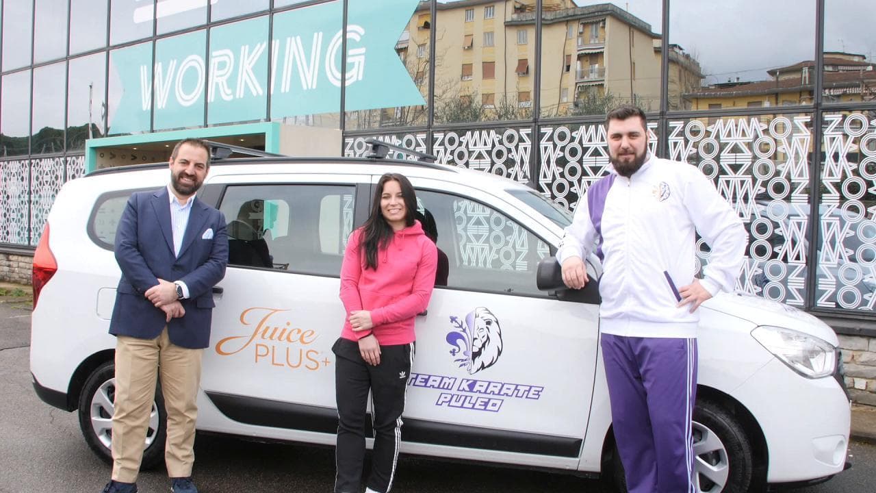 Progetto Juice Plus+, la quarta donazione al Team Karate Puleo Firenze