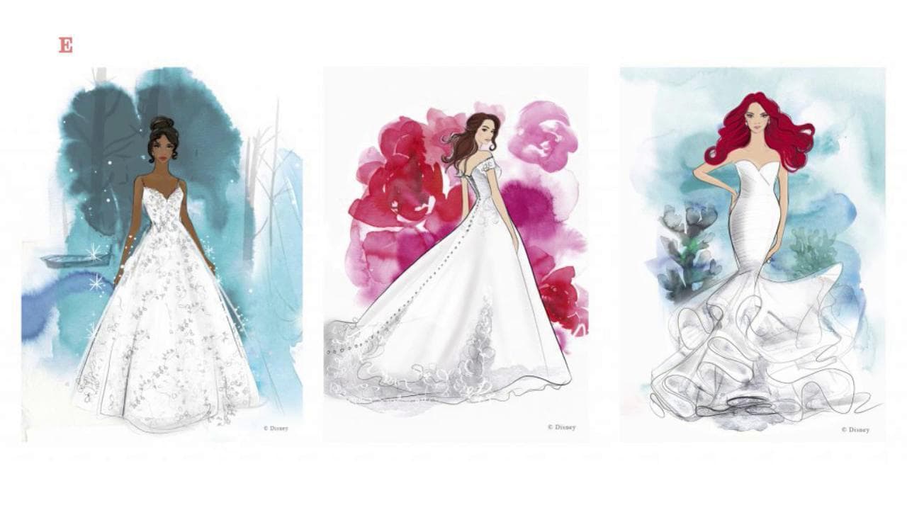 Abiti da favola: Disney annuncia la collezione di abiti da sposa ispirata alle sue principesse