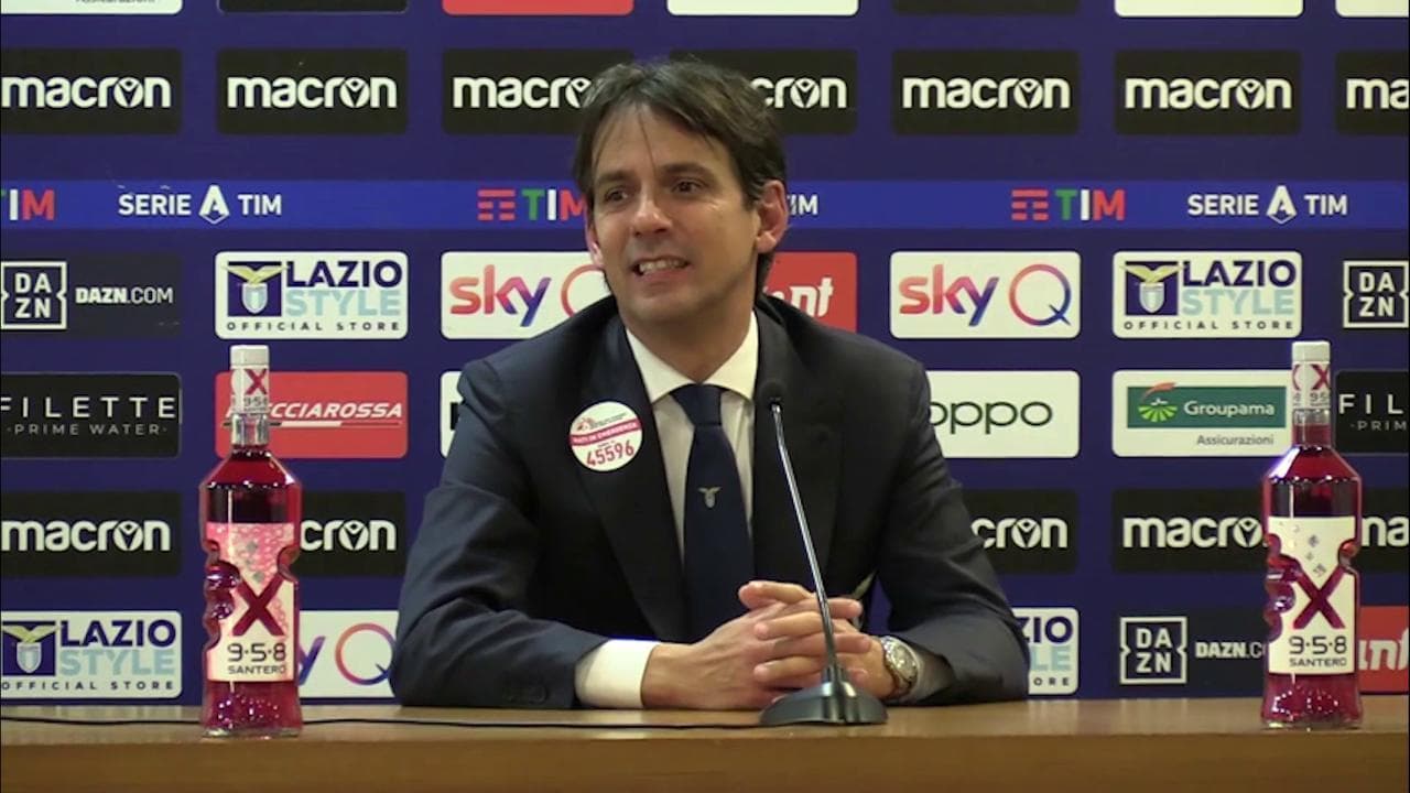 Lazio-Inter, Inzaghi: "Noi l'anti-Juve? Ci proveremo fino alla fine"
