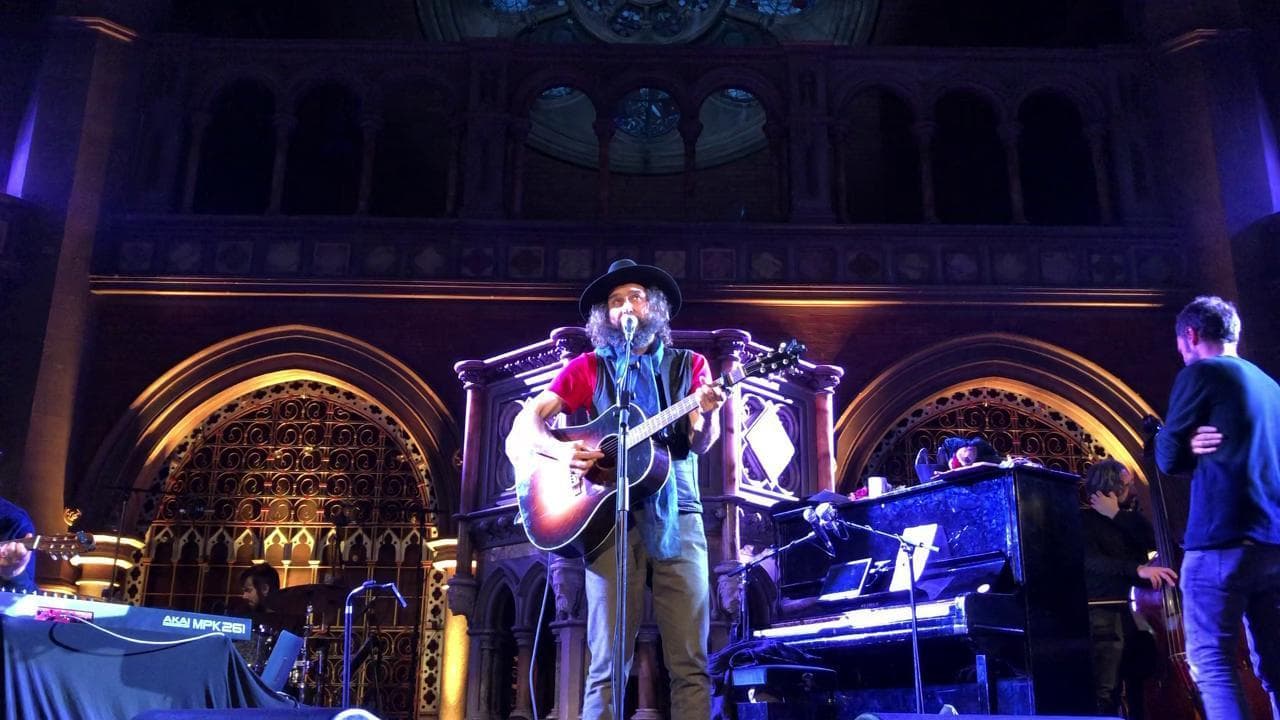 Vinicio Capossela, le prove all'Union Chapel di Londra: 'Il povero Cristo'