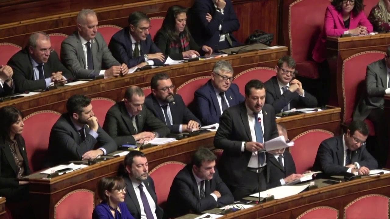 Caso Gregoretti, Salvini parla dei figli preoccupati: "'Forza papà', l'sms di questa mattina"