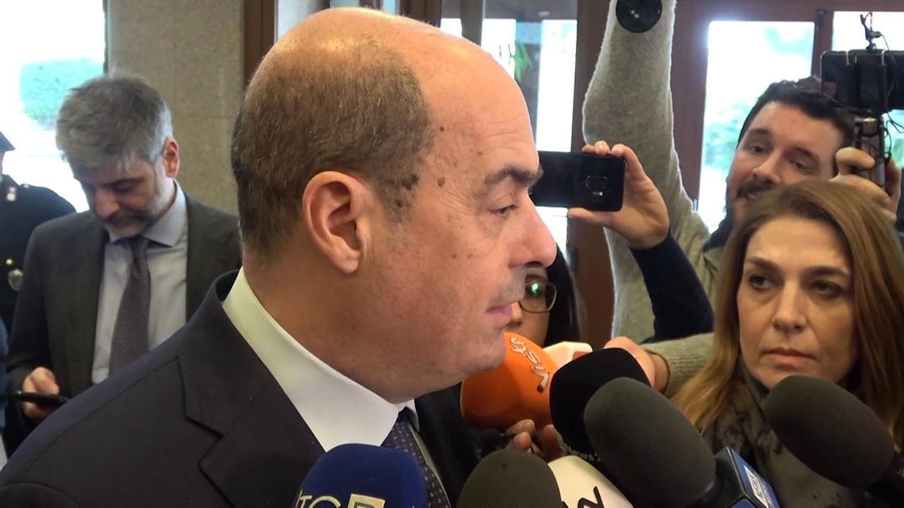 Prescrizione, Zingaretti: "Basta picconi e divisioni. Cerchiamo soluzioni altrimenti avanti con la nostra proposta"