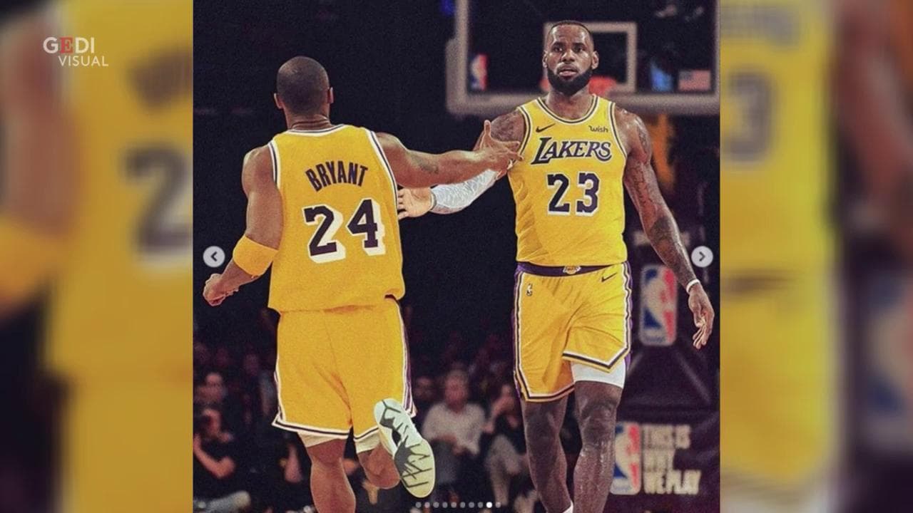 Kobe Bryant, l'addio sui social di LeBron James: "Non sono pronto, ma ecco qua. Tu dammi la forza, fratello"