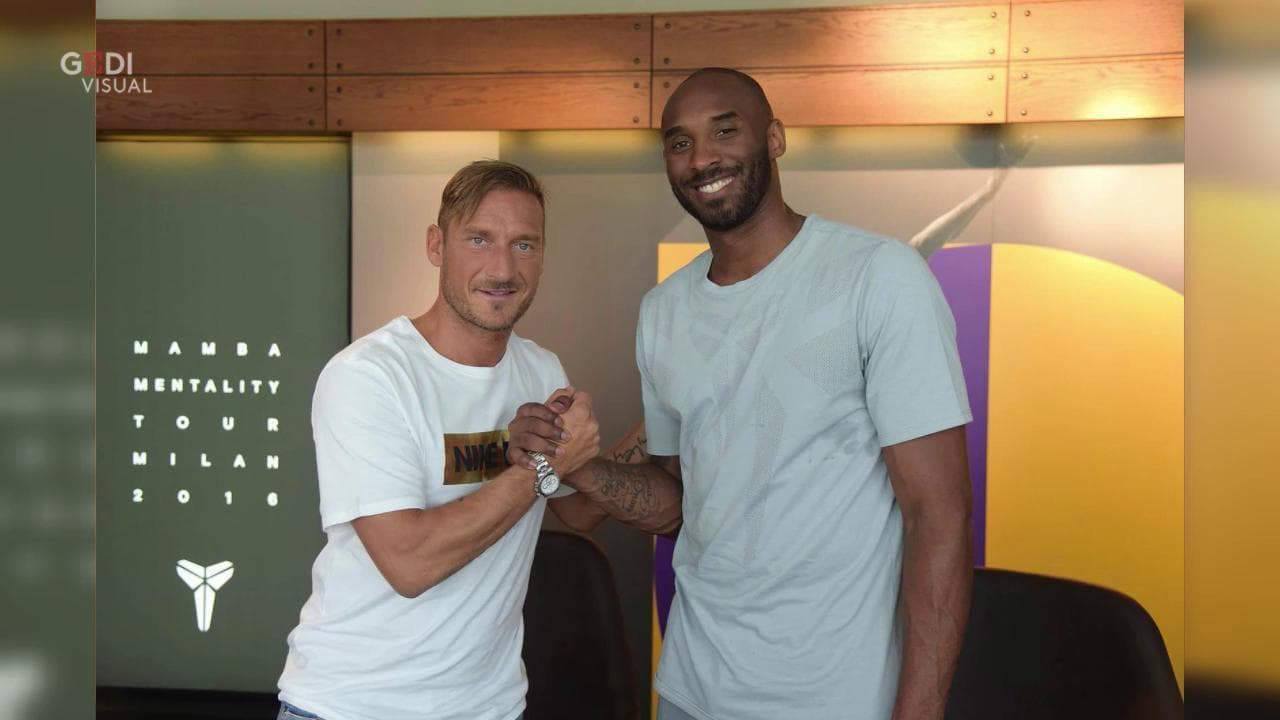 Morto Kobe Bryant, i messaggi degli sportivi italiani. Totti: "Esempio anche fuori dal campo"