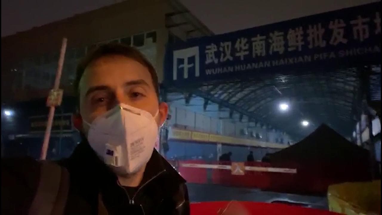 Virus Cina, Santelli: "Qui a Wuhan al mercato del pesce dove è iniziata l'epidemia" - videoreportage