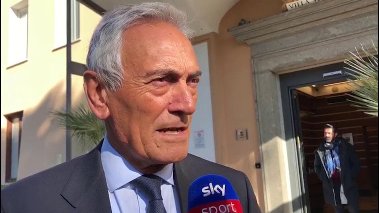 Il presidente della Figc, Gabriele Gravina, in visita a Zaniolo: "La Nazionale ha bisogno di lui"