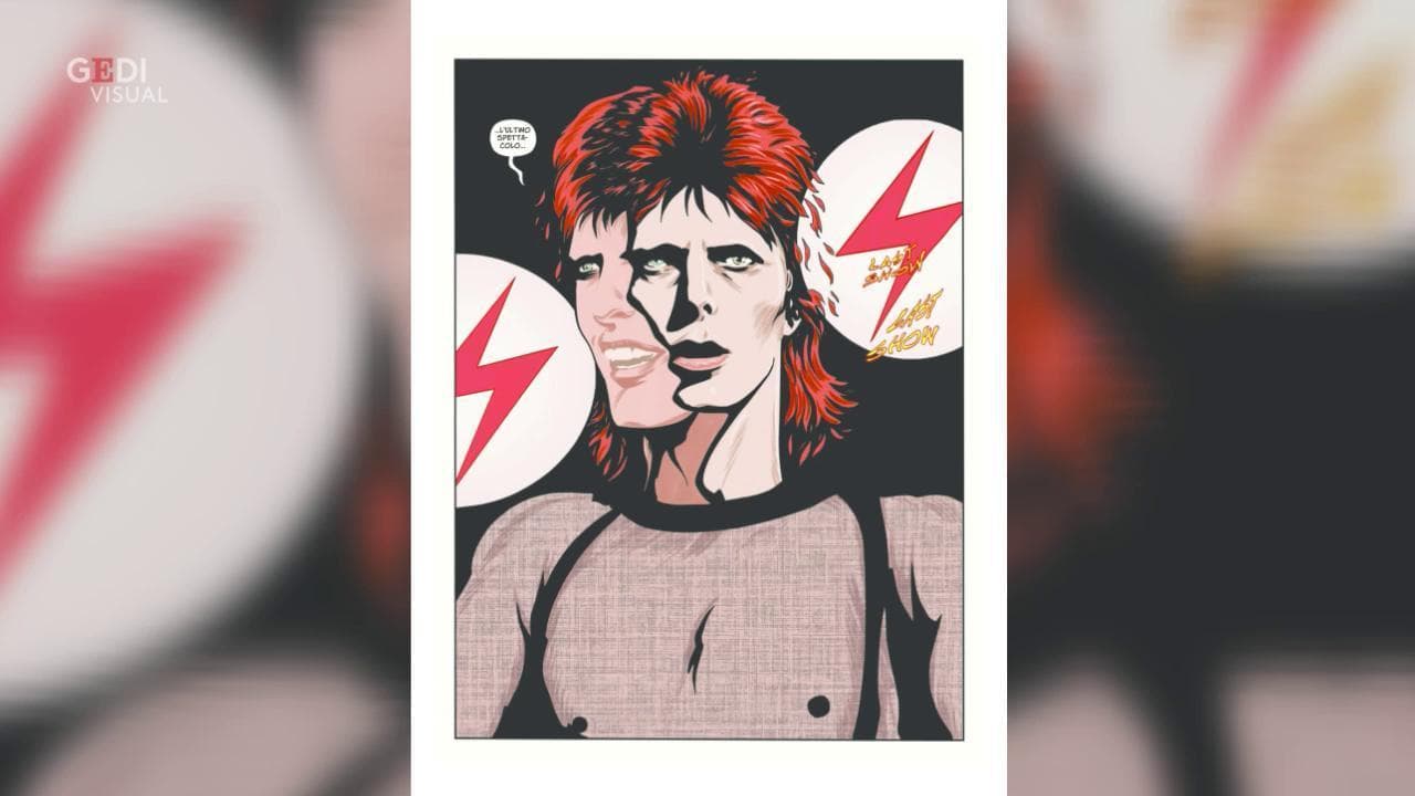 David Bowie diventa un fumetto: l'omaggio a quattro anni dalla scomparsa