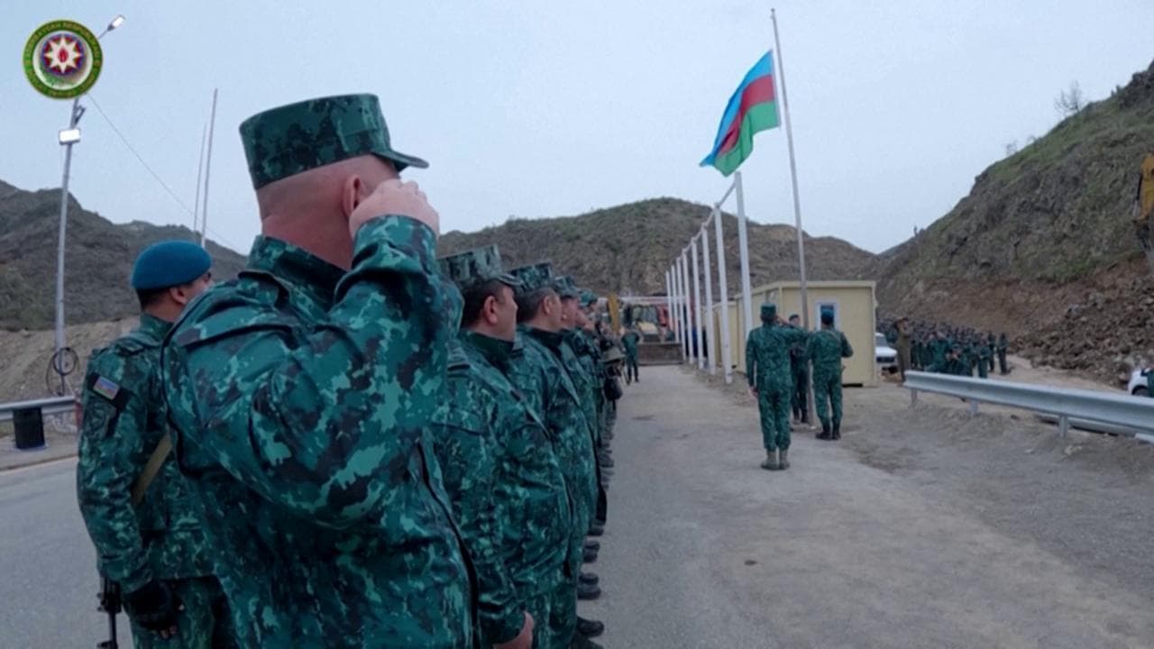L'Azerbaigian ha inaugurato un check point sulla strada tra l'Armenia e il Nagorno-Karabakh
