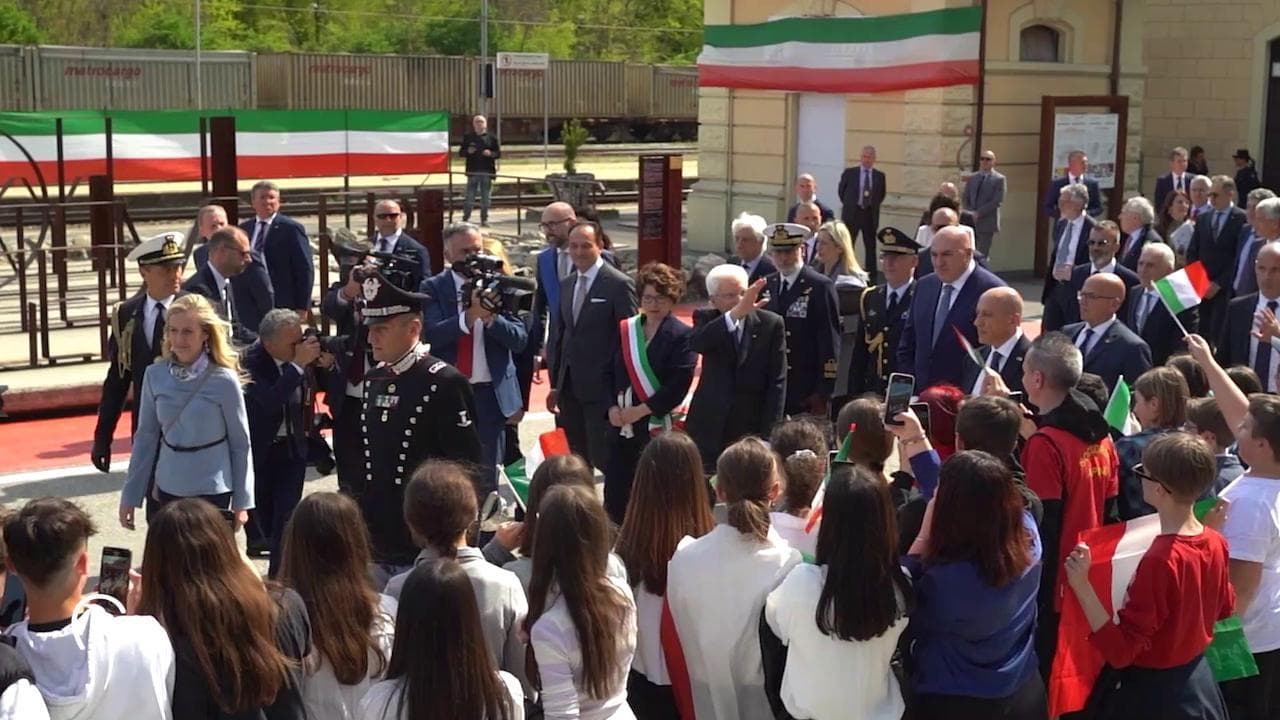 Mattarella a Borgo San Dalmazzo, i parenti dei deportati: "Lui qui una difesa della Costituzione"