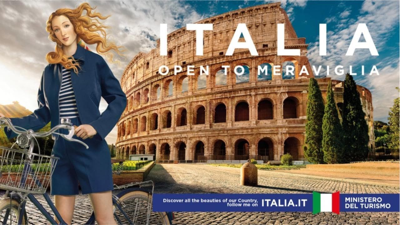 La Venere del Botticelli trasformata in influencer l'ironia sui social