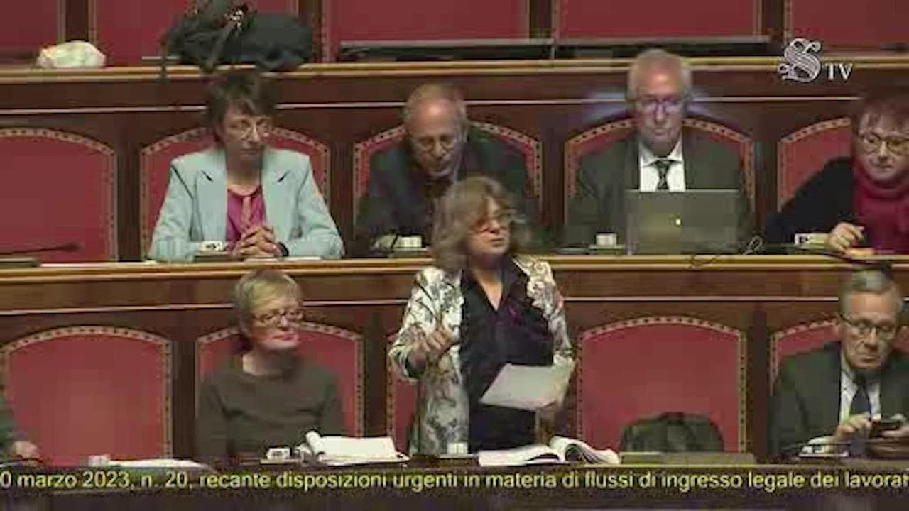 Senatrice dem legge in Aula i nomi delle vittime di Cutro. Il Pd: "Applaudono Lega e FI, ma non i senatori di FdI"