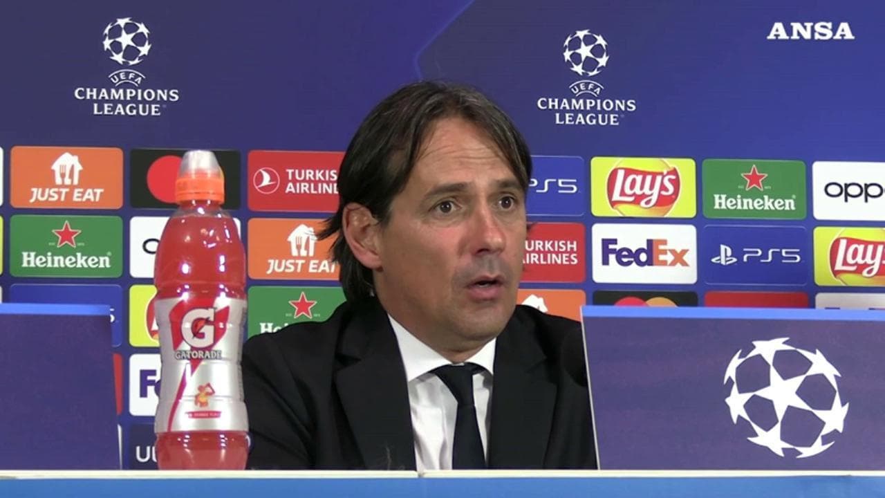Champions, Inzaghi: "Traguardo storico. Subito il terzo gol perché abbiamo sentito un fischio"