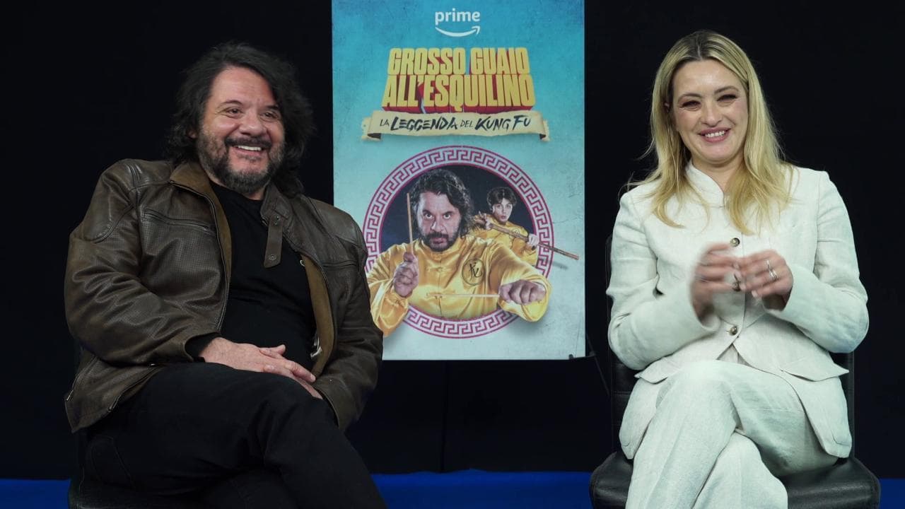 Carolina Crescentini e Lillo, un "grosso guaio" tutto da ridere