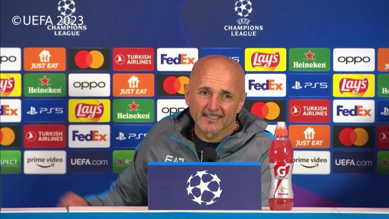 Champions League, Milan-Napoli, Spalletti: "Al ritorno Osimhen ci sarà al cento per cento"