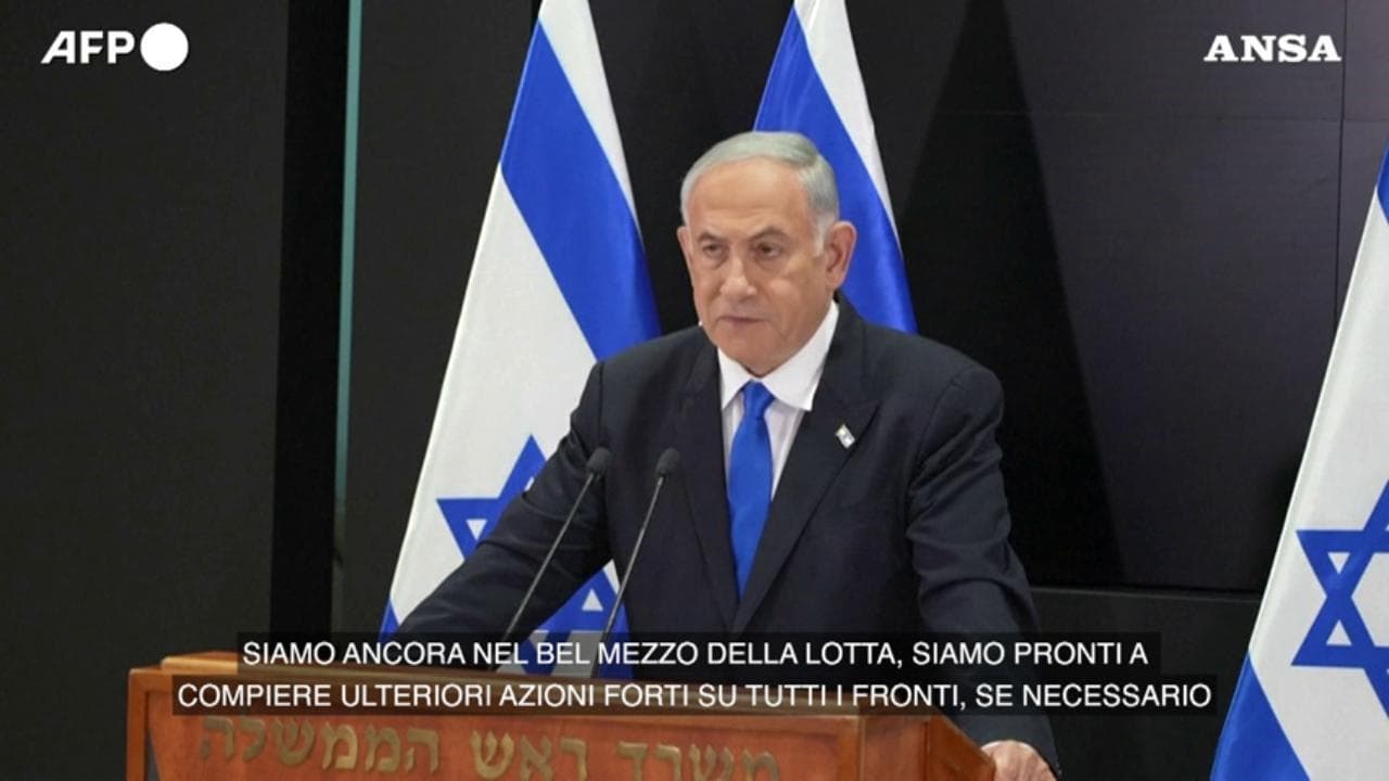 Netanyahu: "Israele e' sotto attacco terroristico"
