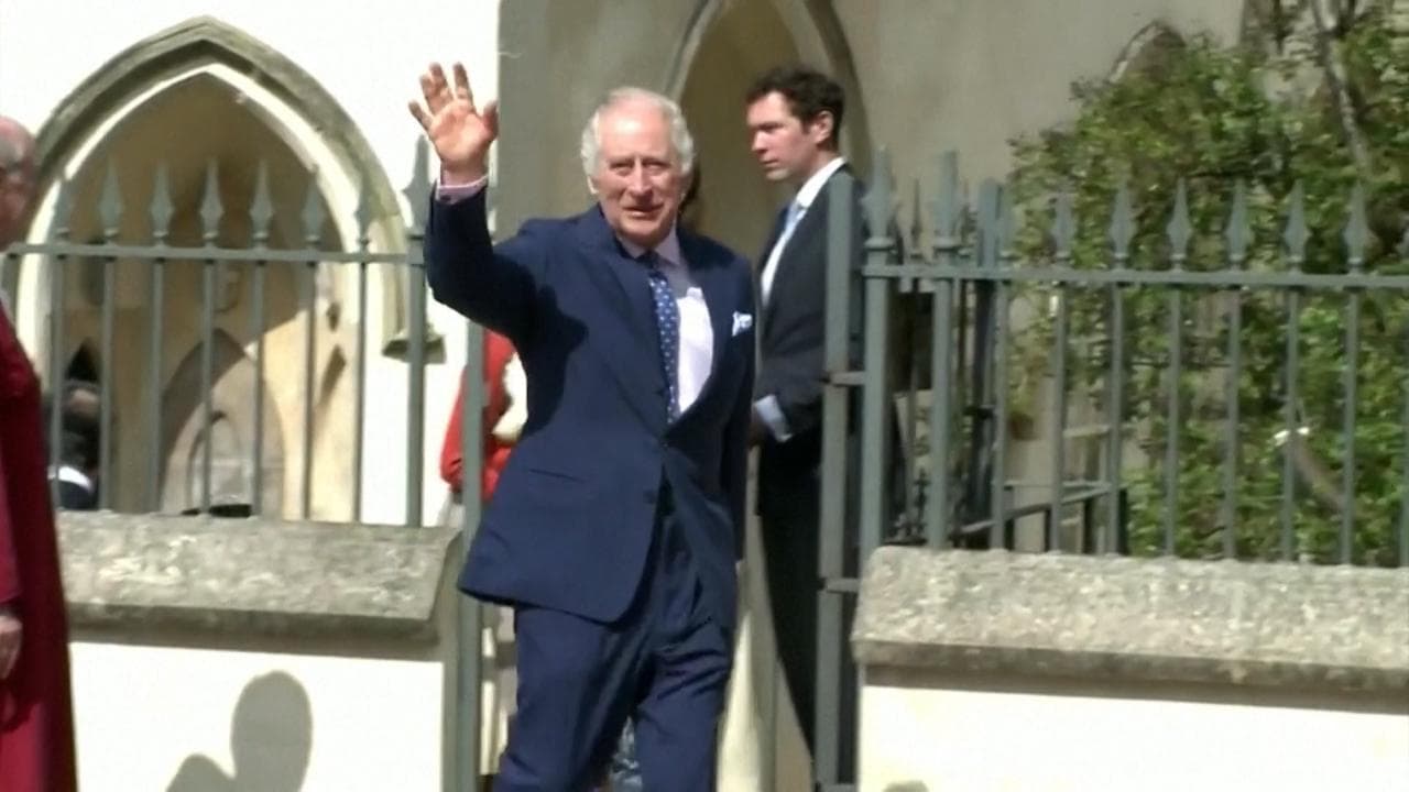 La prima Pasqua da re di Carlo III nel giorno dell'anniversario della morte del padre