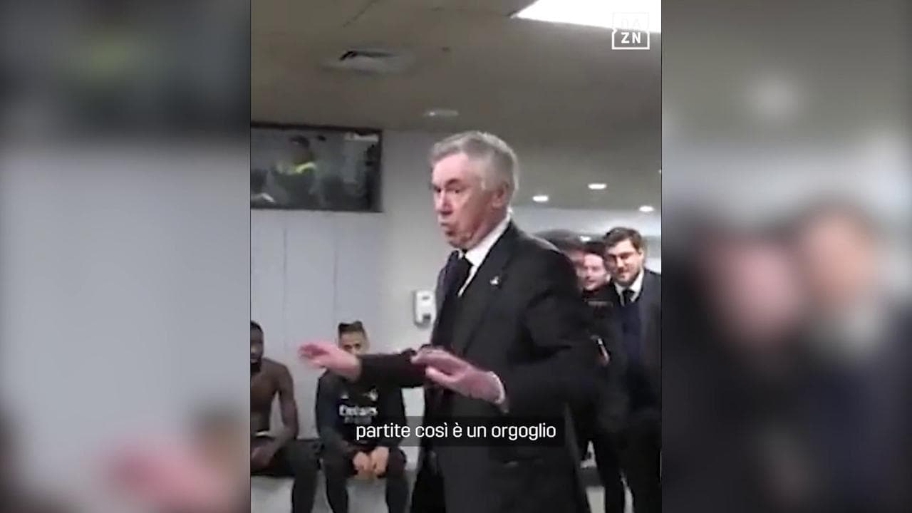 Real Madrid, il discorso di Ancelotti dopo il 4-0 al Barcellona fa esultare lo spogliatoio madridista