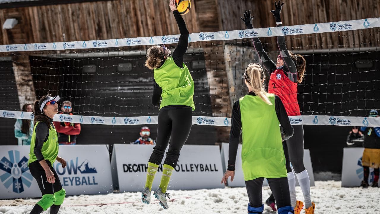 Snow volley, bis tricolori al campionato italiano di Prato Nevoso