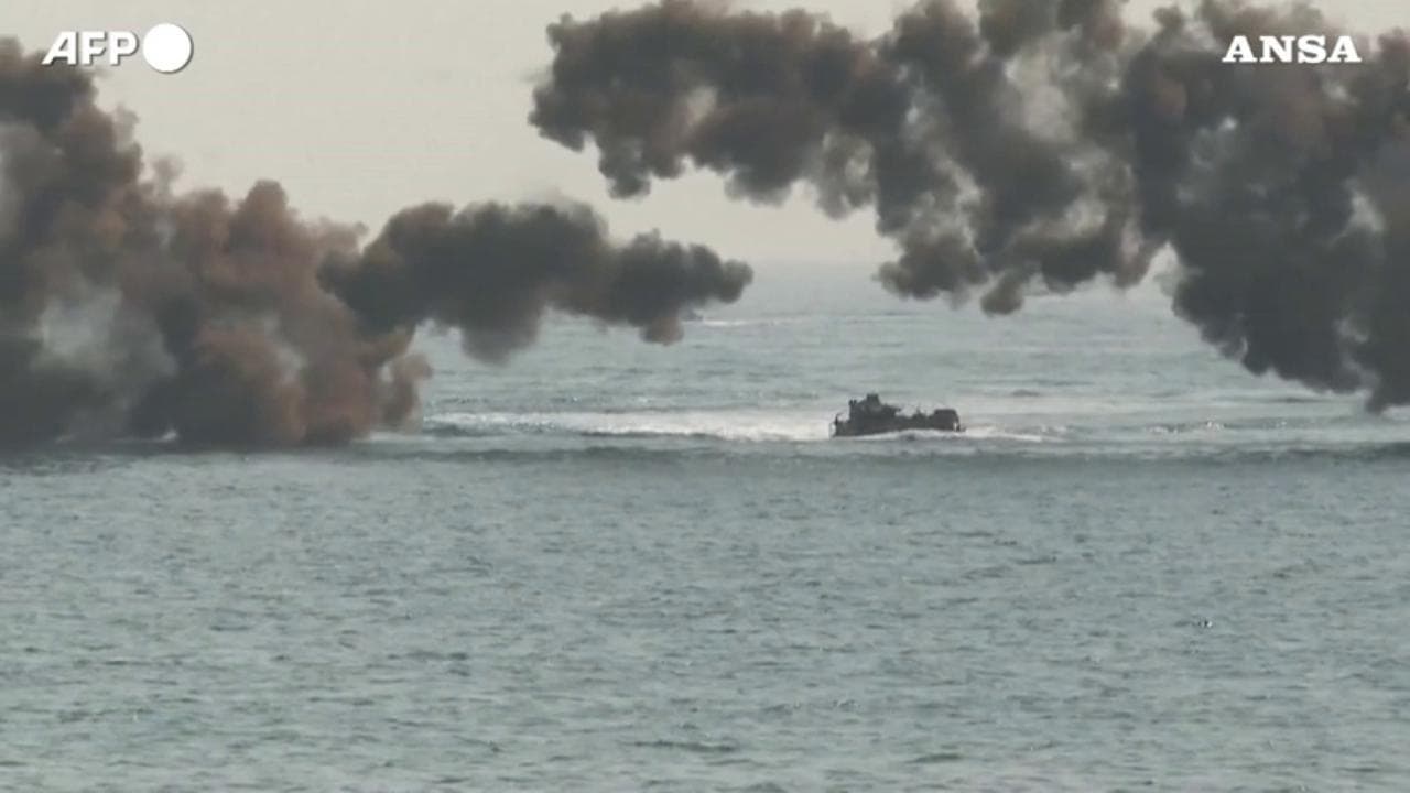 Usa-Corea del Sud, dopo cinque anni, nuove esercitazioni congiunte con prove di sbarco anfibio