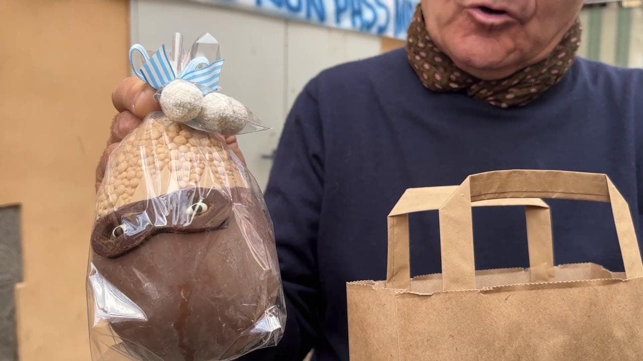 Pasqua, ecco l'uovo Osimhen