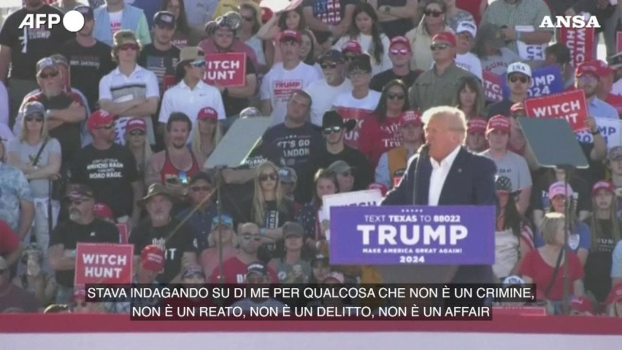 Usa, Trump: "Il procuratore di New York mi perseguita ma non c'è nulla"