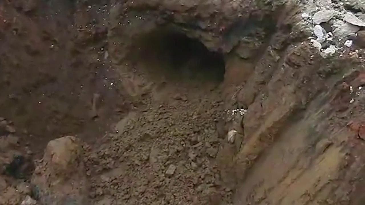 Macedonia, scavano un tunnel lungo 40 metri per fuggire dal carcere: le immagini