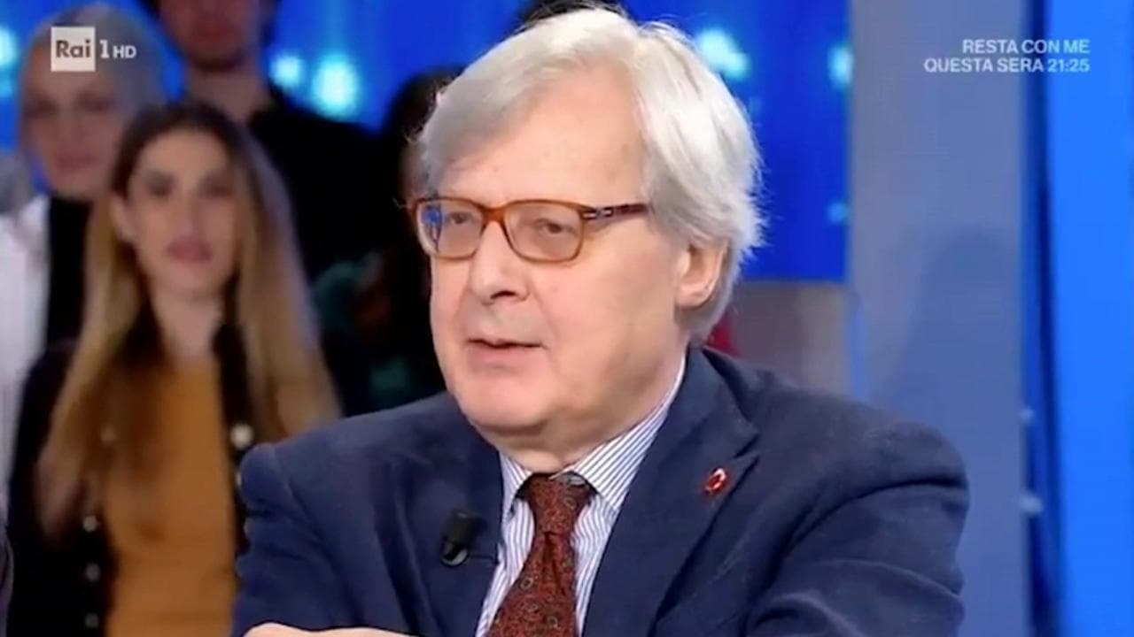 Sgarbi a "Domenica In": "Quelle nate nel 2000 sono tutte tr...". La figlia: "Io sono di quell'anno"