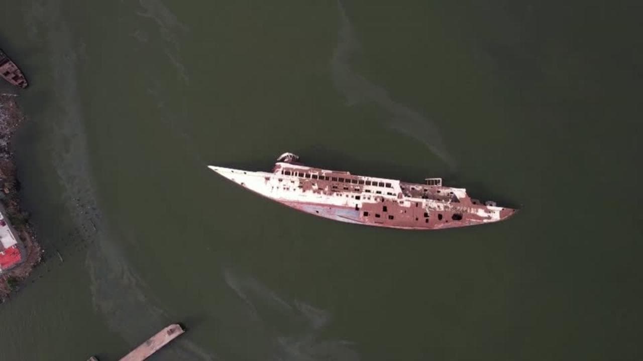 A 20 anni dalla caduta di Saddam ecco cosa resta del superyacht "al-Mansur" gioiello del dittatore