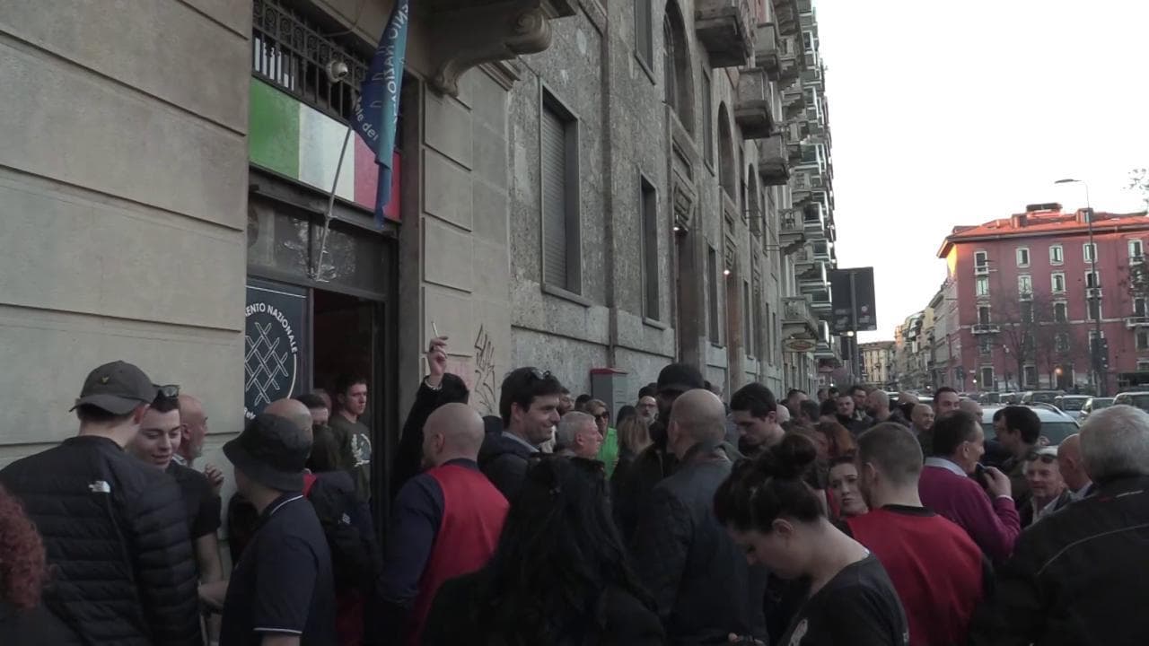 Milano, la convention neofascista promuove la Meloni: "A Giorgia diamo voto 7"
