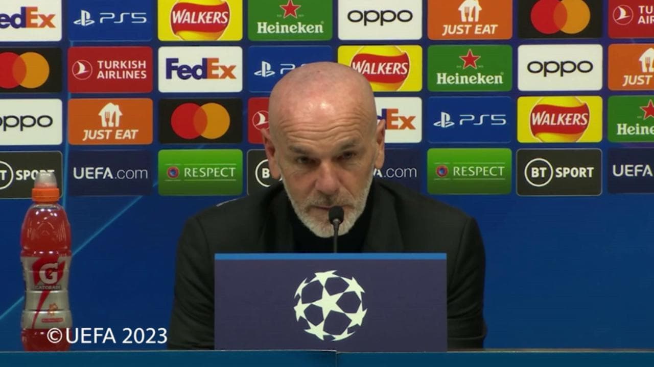 Champions, il tecnico del Milan Pioli: "Tre squadre italiane ai quarti? La Serie A sta crescendo"