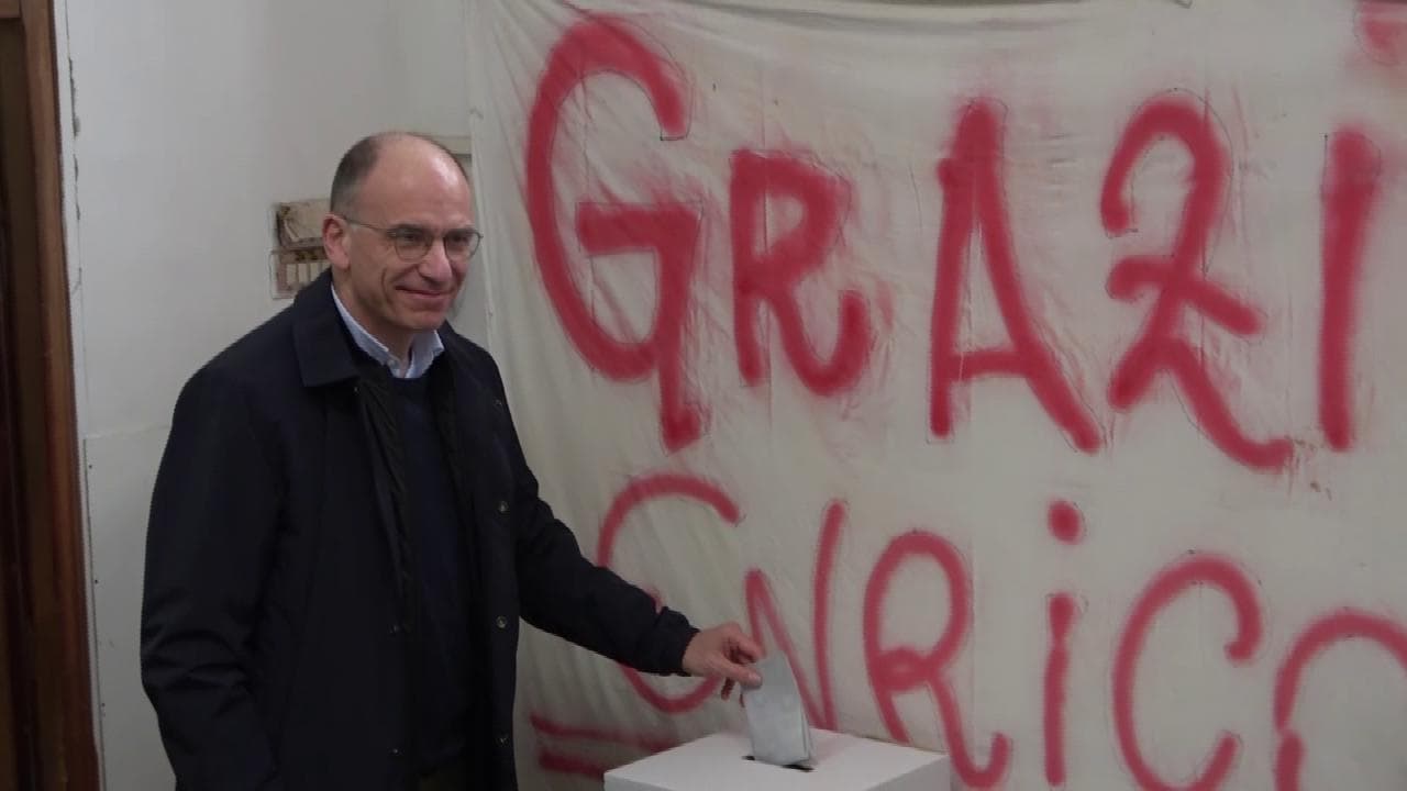 Primarie PD, Letta al voto: "Esco di scena, auguro a chi mi succederà di far meglio di me"
