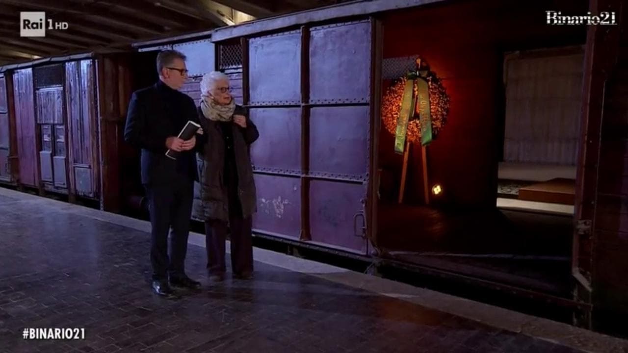 Liliana Segre racconta il viaggio in treno verso Auschwitz