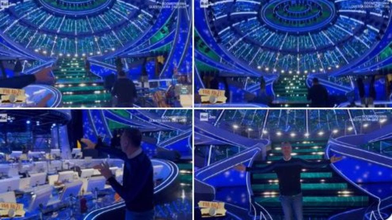 Sanremo, Amadeus spoilera da Fiorello la scenografia del Festival: "Una grande cupola illuminata"