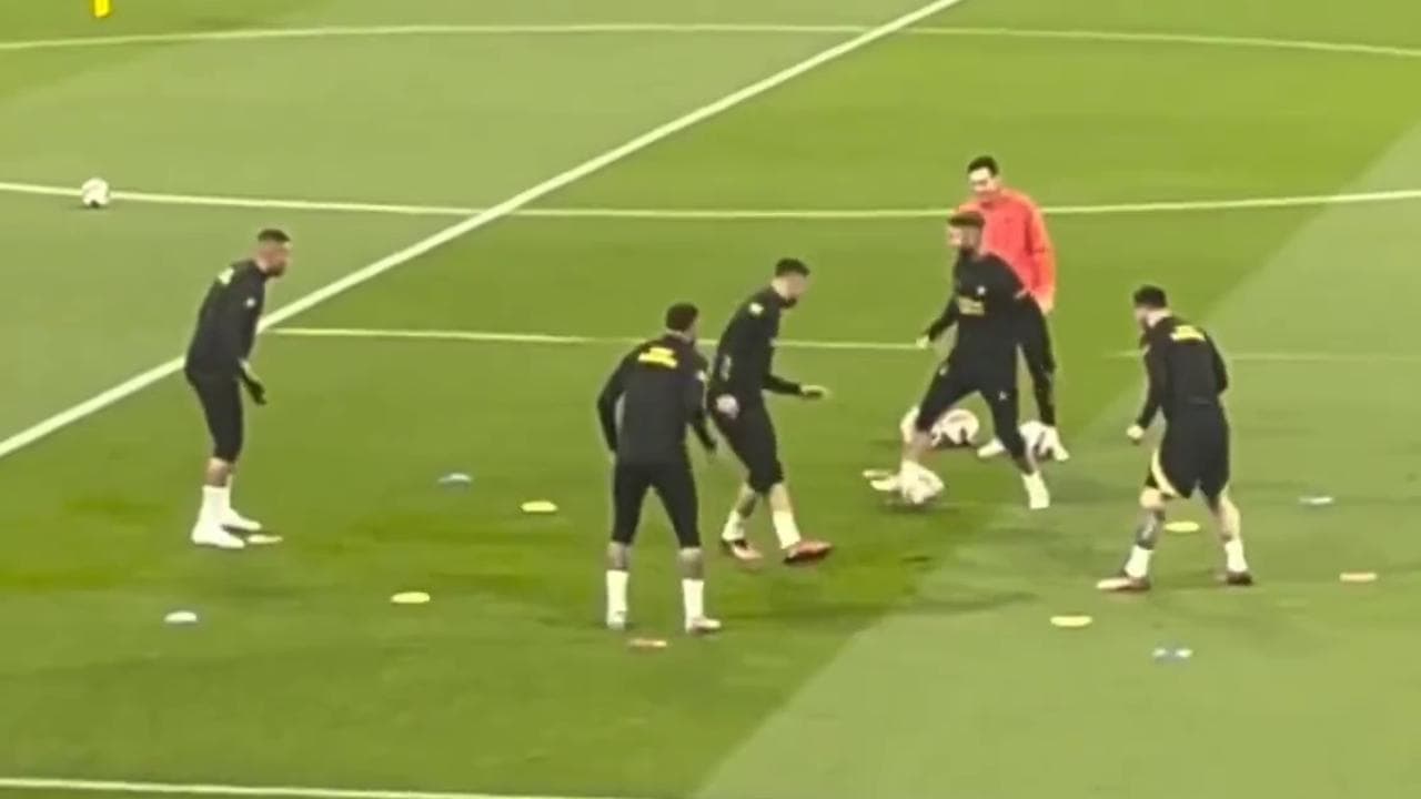 Hakimi e il torello stellare con Messi, Mbappe, Neymar e Ramos: recuperare la palla è impossibile