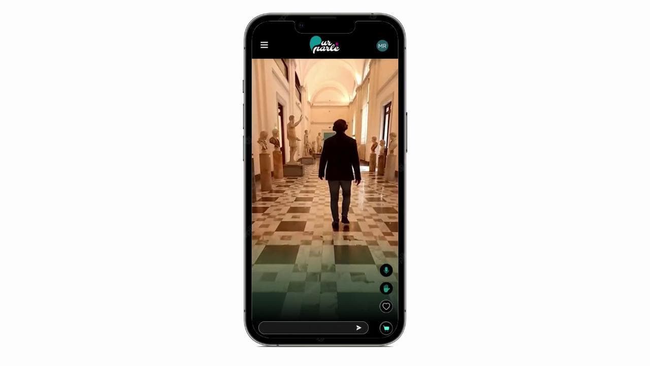 Il format Purparlè fa tappa al MANN Live streaming interaction per raccontare il Museo
