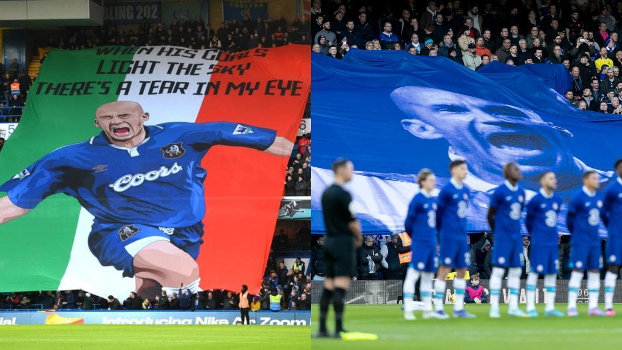 Vialli, il commovente omaggio del Chelsea al suo grande giocatore e allenatore