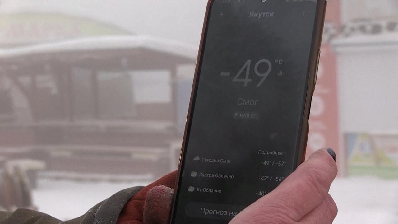 Siberia, come si vive a – 50 gradi: tra traffico e mercato all'aperto, tutto è "normale" a Jakutsk